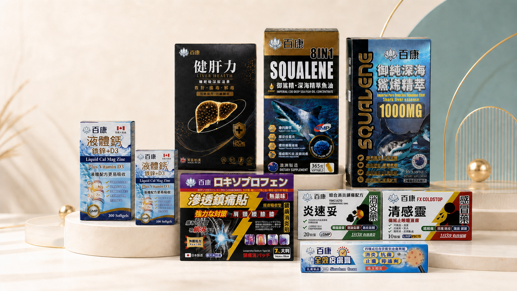 百康藥業產品合集